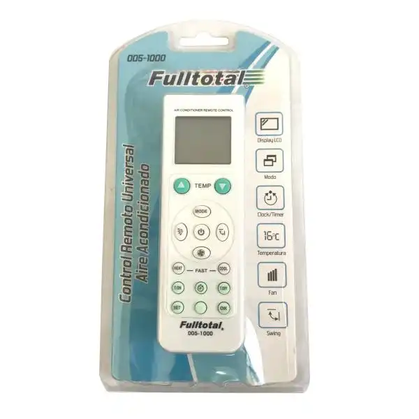 *CONTROL REMOTO UNIVERSAL DE AIRE ACONDICIONADO FUL