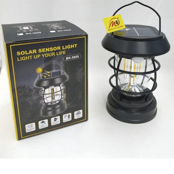 LUZ CAMPING RECARGABLE Y SOLAR PATIO JARDIN CAMPING BK-5808