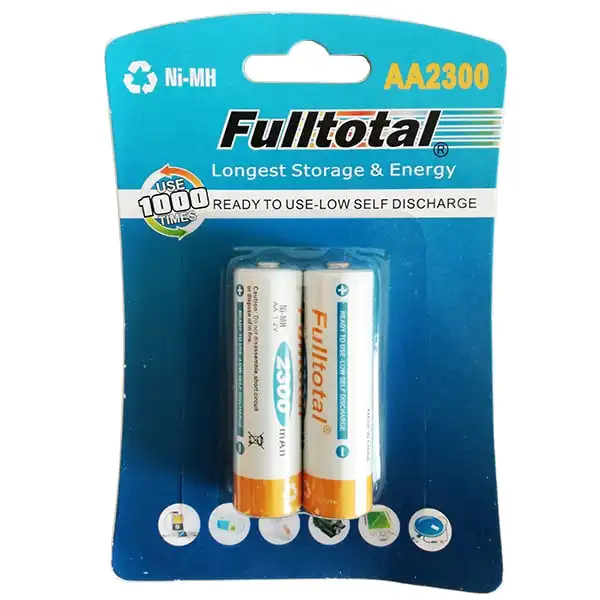 PILA AA FULLTOTAL NI.MH PRECHARGED 2300MAH