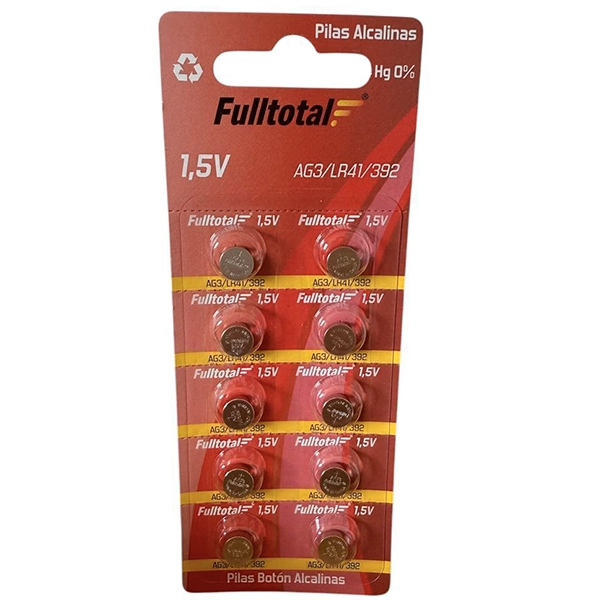 PILA AG3 ALCALINA FULLTOTAL