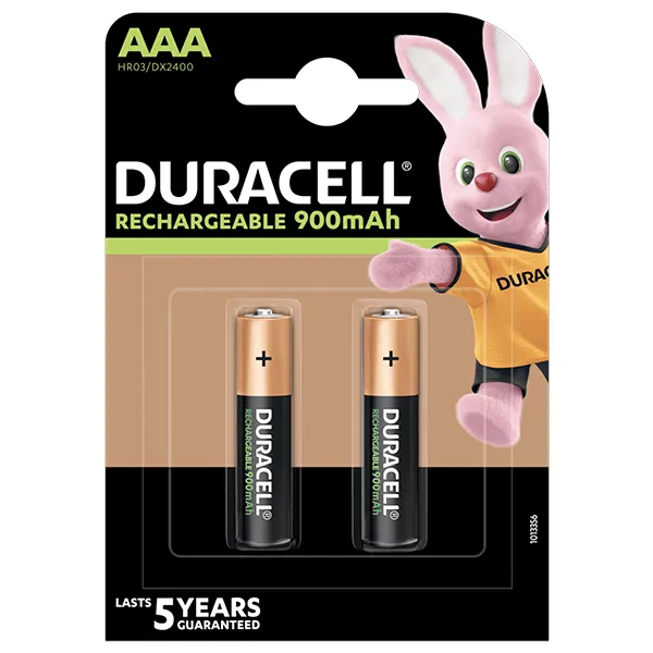 PILA AAA DURACELL RECARGABLE 900 MHA