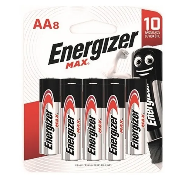 PILA AA ALCALINA ENERGIZER BP8 E91
