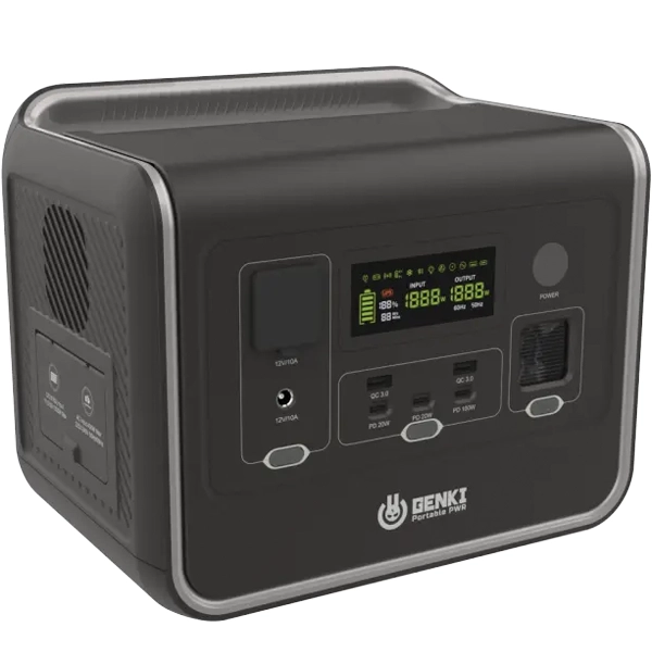 INVERSOR Y BATERIA TRANSPORTABLE 800W GENKI