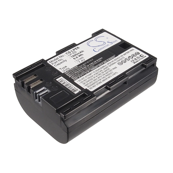 BATERIA VIDEO P/CANON LPE6