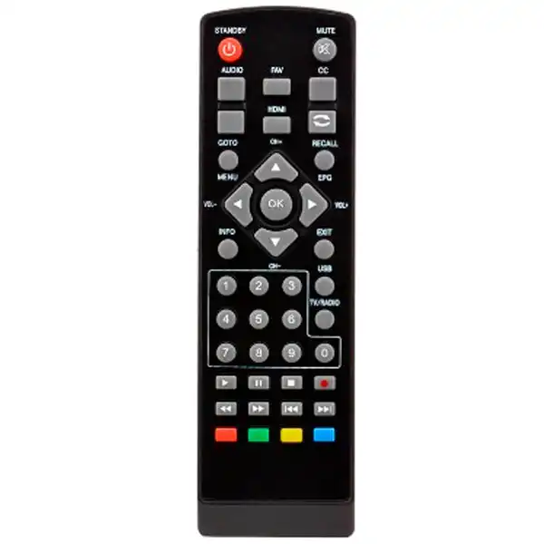 *CONTROL REMOTO DECODIFICADOR CLA CRH CR SIN 932