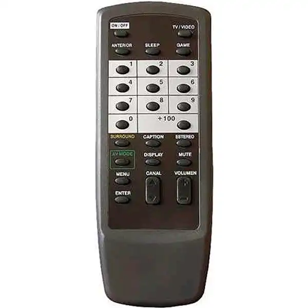 *CONTROL REMOTO TV CLB RC-7VT07 211