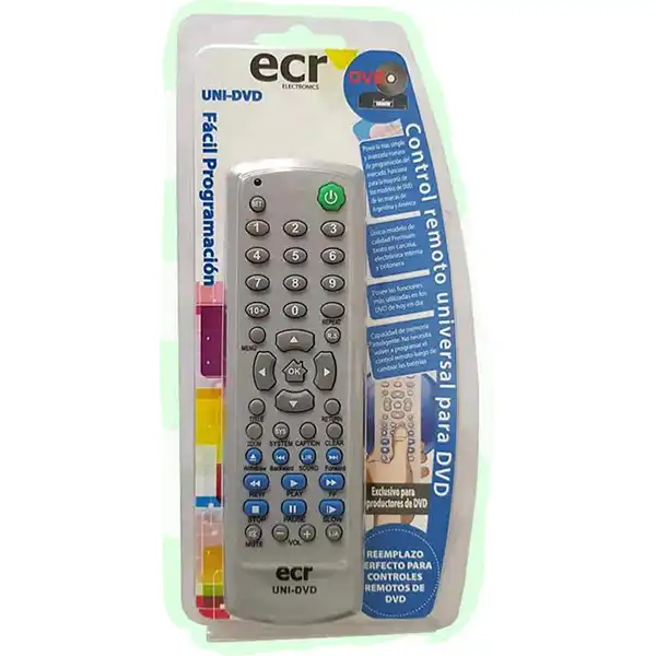 *CRJ CONTROL REMOTO UNIVERSAL PARA DVD