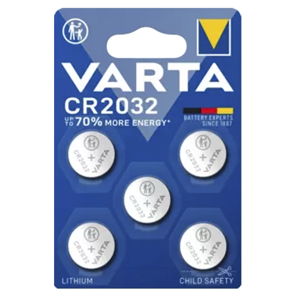 PILA DE LITIO VARTA 2032 BL5