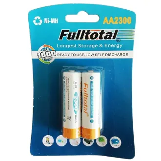 PILA AA FULLTOTAL NI.MH PRECHARGED 2300MAH