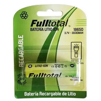 PILA DE LITIO 18650 FULLTOTAL