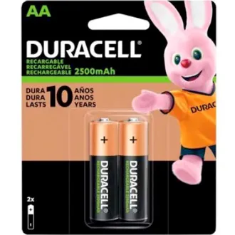 PILA AA DURACELL  RECARGABLE 2500 MHA
