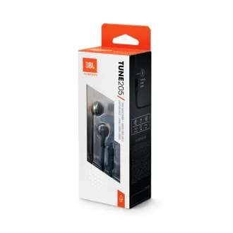 AURICULAR JBL T-205 BLK NEGRO IN-EAR CON MANOS LIBRES