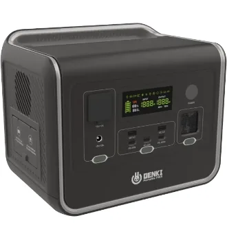 INVERSOR Y BATERIA TRANSPORTABLE 800W GENKI