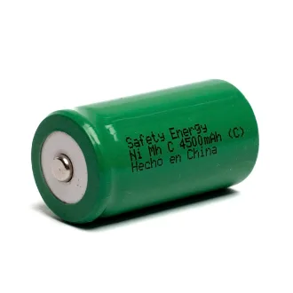 PILA RECARGABLE C CON TETON INDUSTRIAL, NI-MH, 4500MAH