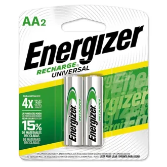 PILA AA ENERGIZER RECARGABLE NH15 2000 MA