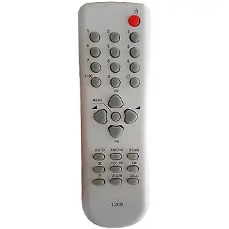 *CONTROL REMOTO TV CLB TV-209 454