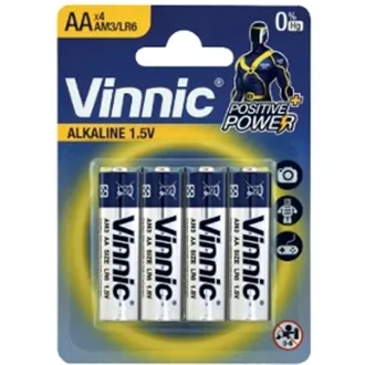 PILA AA  ALCALINA VINNIC AM3 BL4 (CX48)